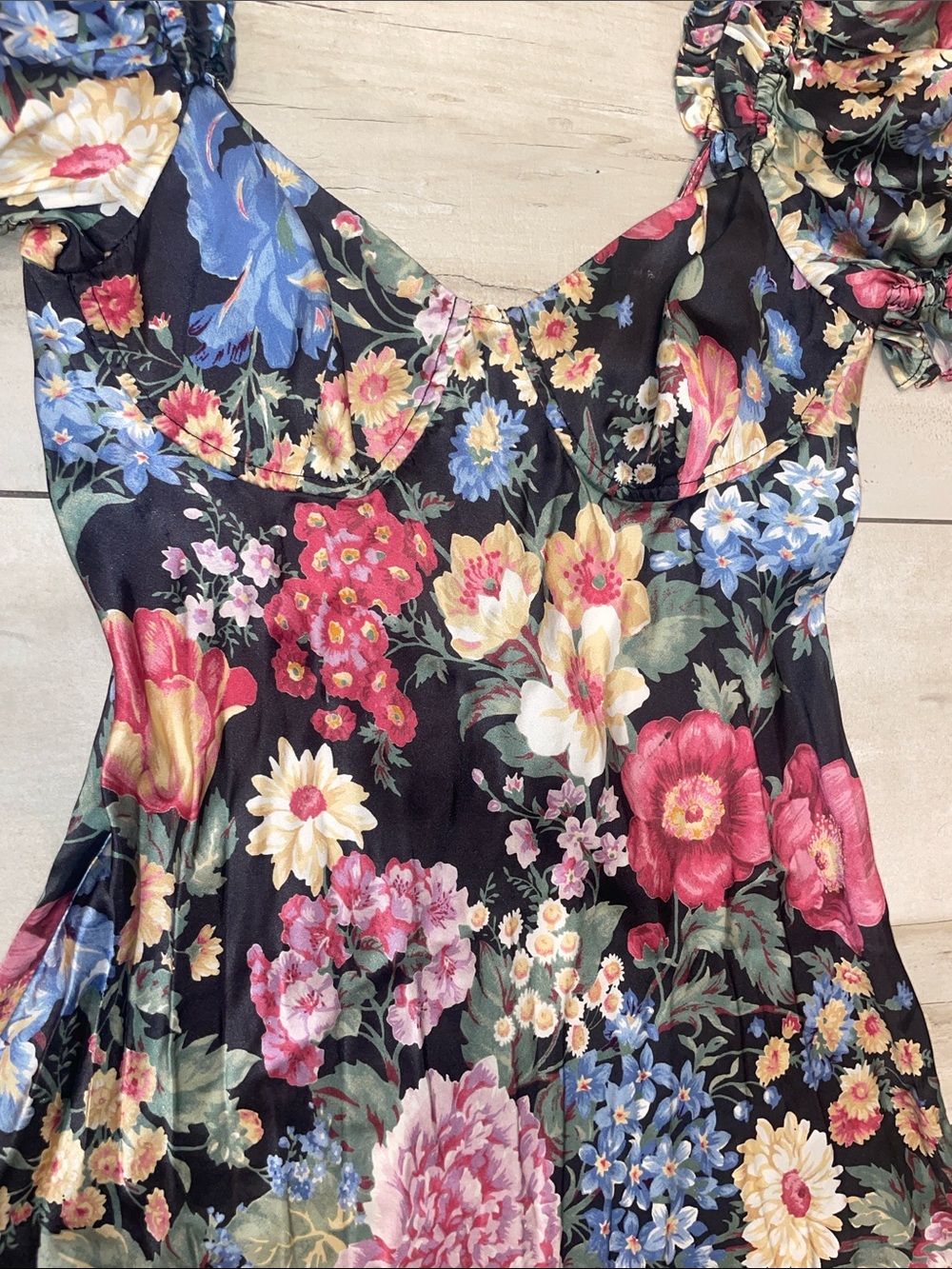 Selkie Puck Poet Slip Dress S - Picture 9 of 17
